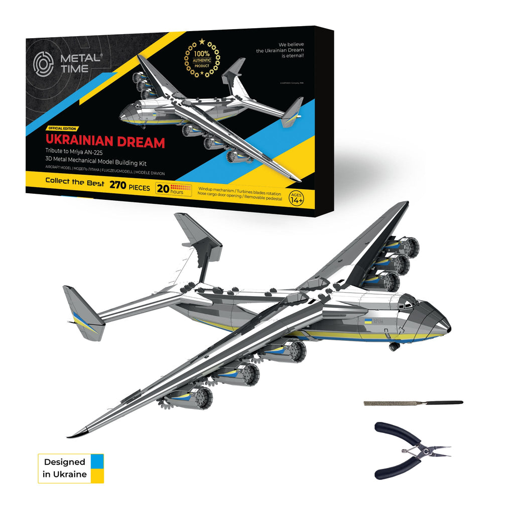 AN-225 MRIYA - OFFICIAL LIMITED EDITION Metal Time Workshop