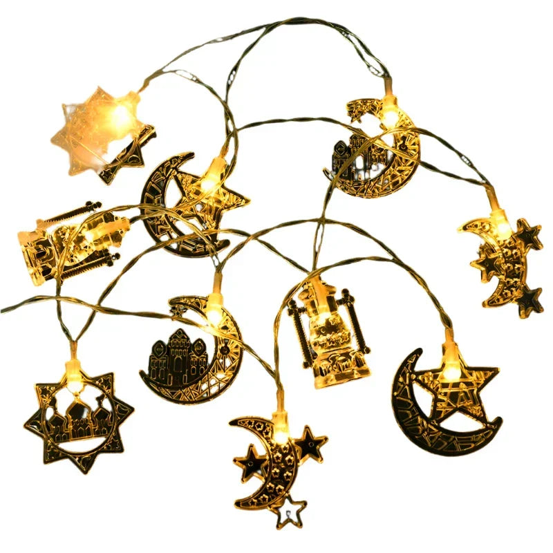 1.5M Eid Mubarak Led String Lights LPO