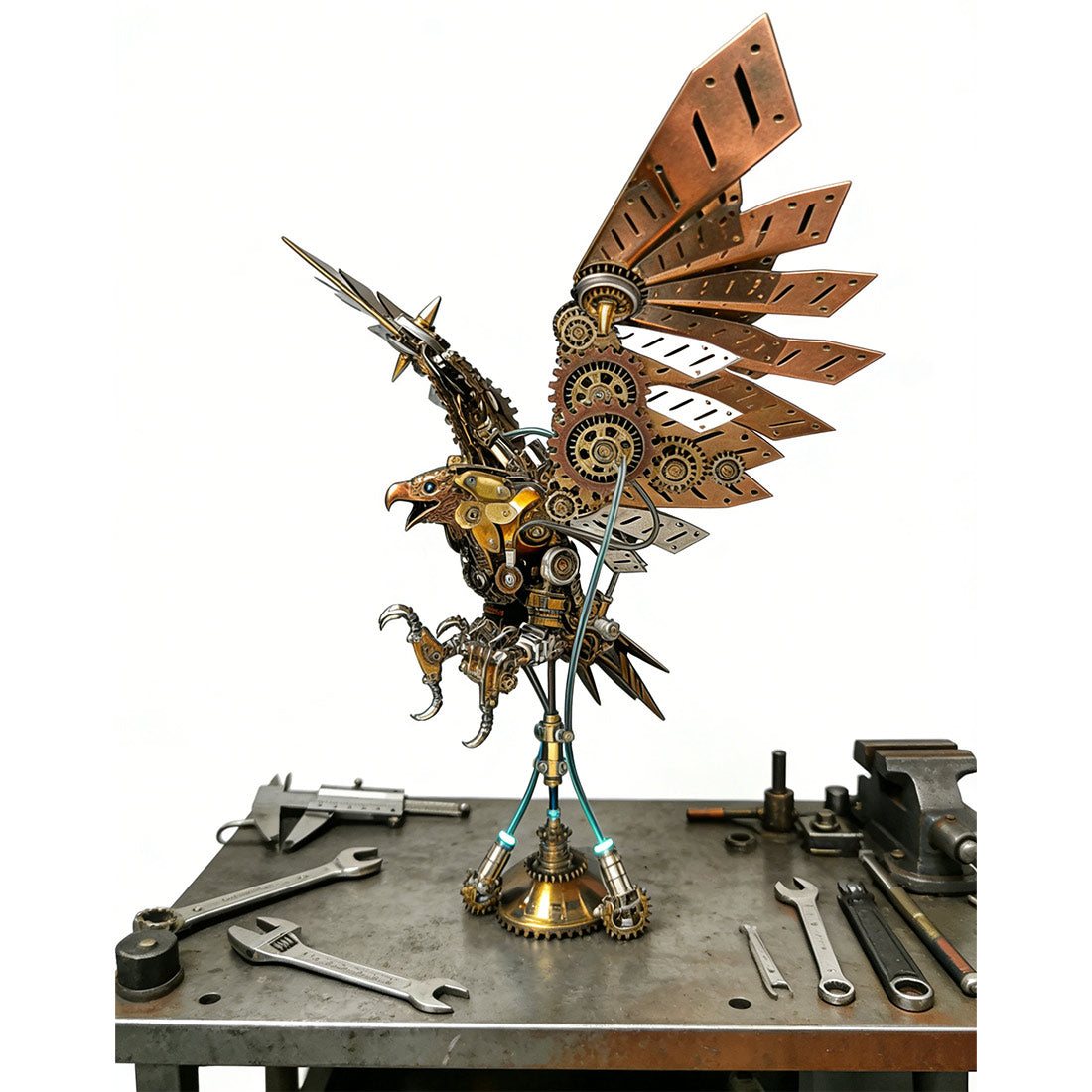 Steampunk Eagle Model Kit Metal Time Workshop