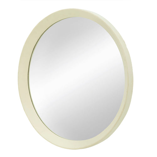 Solid Mango Wood Frame Wall Mirror, Available in 2 Colors Jansha Store