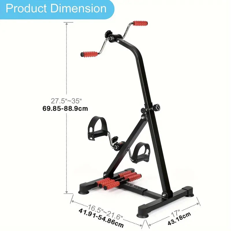 Sturdy Metal Pedal Exercise Bike - Low-Impact Rehabilitation Equipment CAN