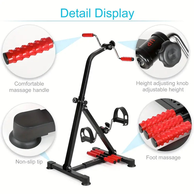 Sturdy Metal Pedal Exercise Bike - Low-Impact Rehabilitation Equipment CAN
