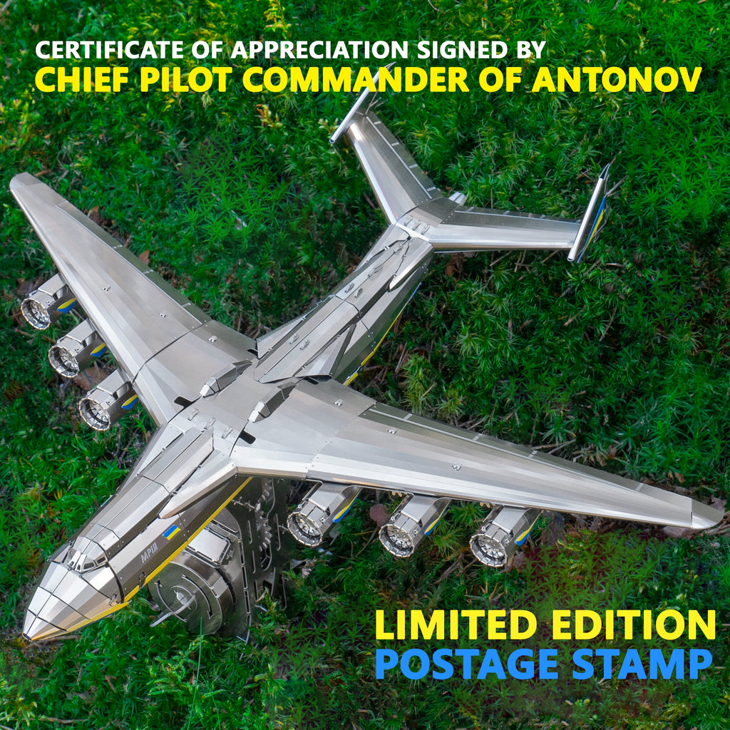 AN-225 MRIYA - OFFICIAL LIMITED EDITION Metal Time Workshop