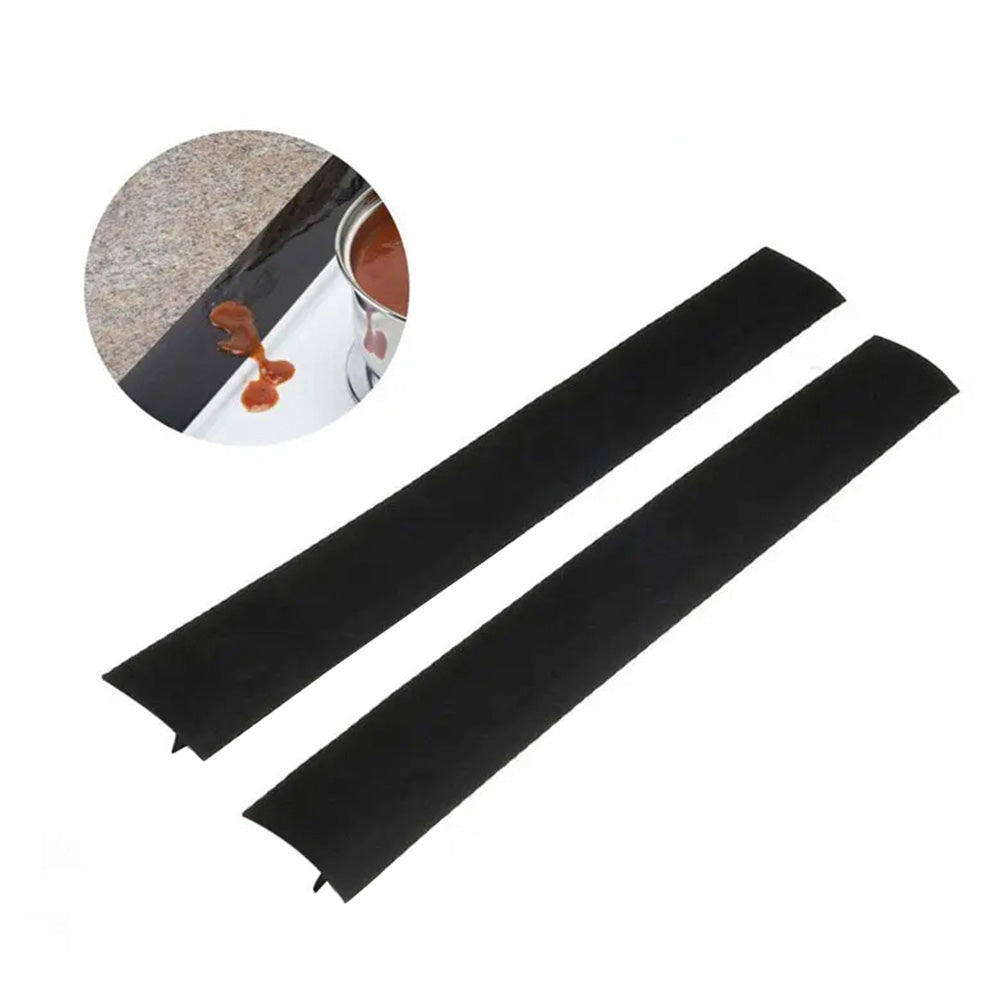 2x Silicone Stove Gap Cover Suitable for Standard Counters-3