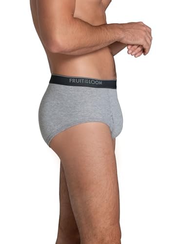 Fruit of the Loom Men's Underwear Briefs, Tag Free & Moisture Wicking Jansha Store