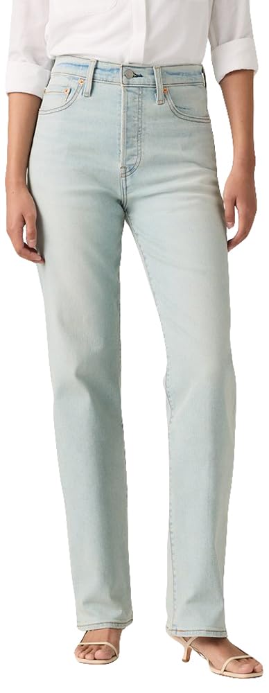 Levi's Women's Ribcage Straight Full Length Jeans Jansha Store