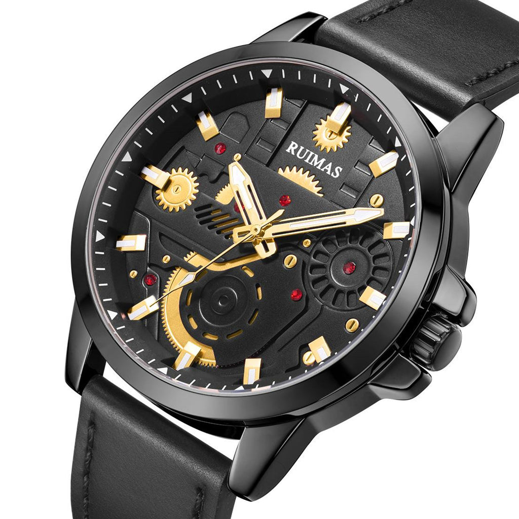 RUIMAS Watches Men's Casual Sport Watches Luxury Military Quartz Wrist Watch Chronograph ​Waterproof Man Clock Montre Homme 307-9