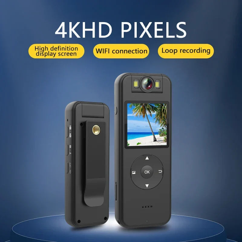 4K HD Camcorder Night Vision Law Enforcement Recorder-1