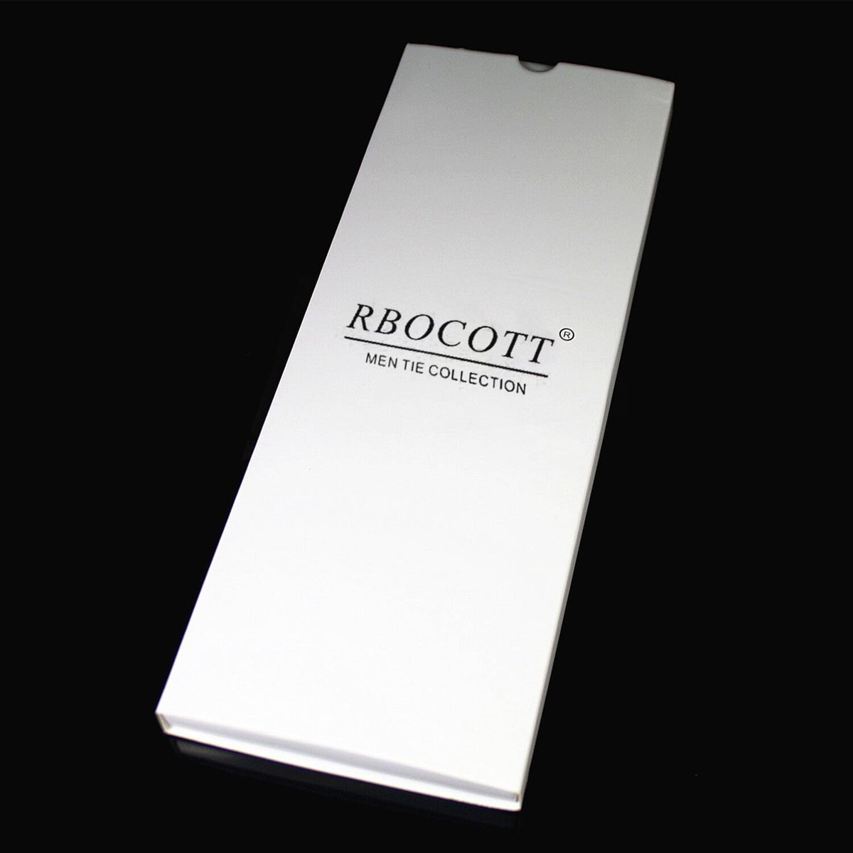 RBOCOTT Solid Color Tie Formal Necktie for Men Jansha Store