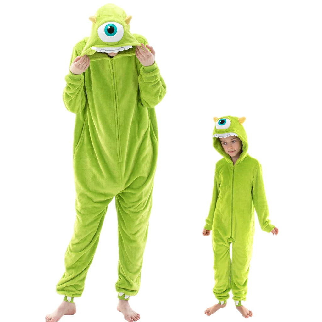 COSUSKET Snug Fit Unisex Adult Onesie Pajamas, Flannel Cosplay Animal One Piece Halloween Costume Sleepwear Homewear Jansha Store