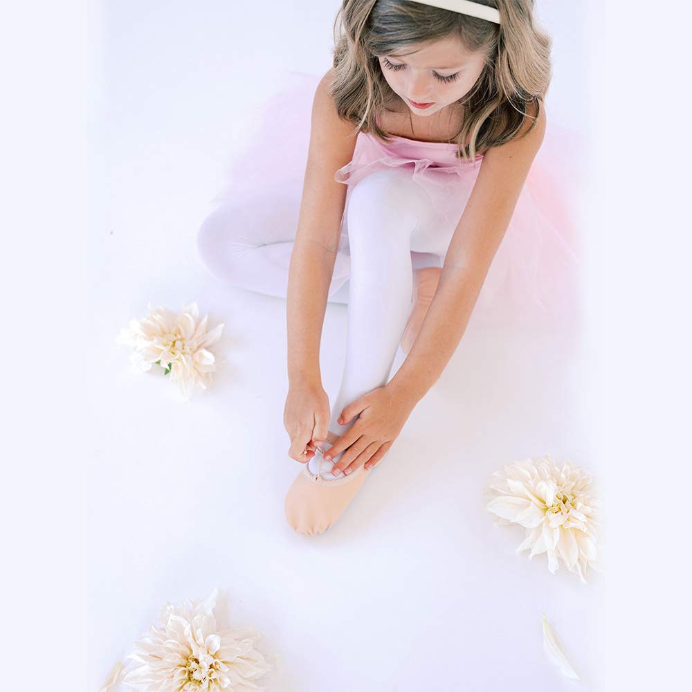 Stelle Ballet Shoes for Girls Toddler Soft Leather Split Sole Jansha Store