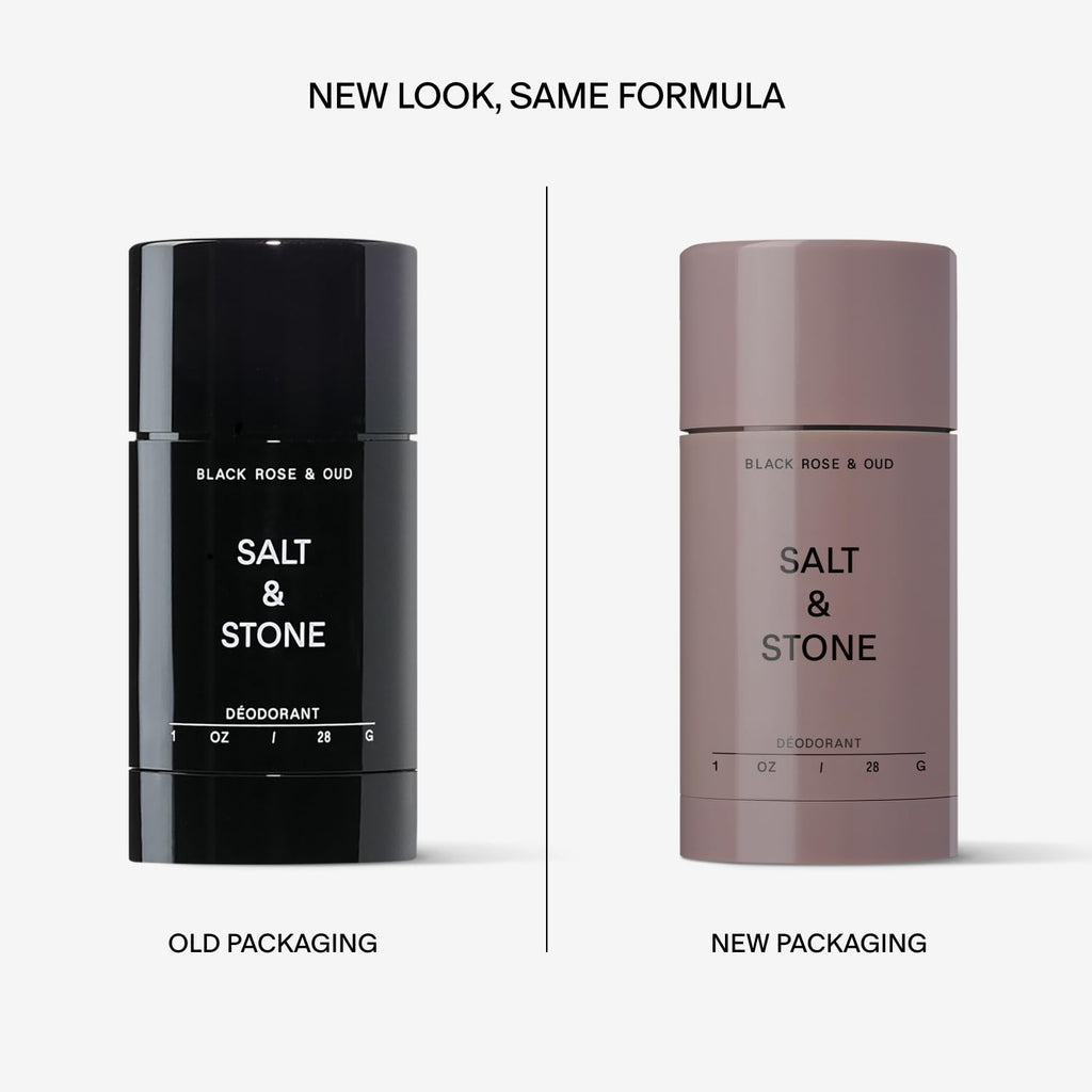 Salt & Stone Aluminum-Free Deodorant for Women & Men Saffron & Cedar 2.6 oz Jansha Store