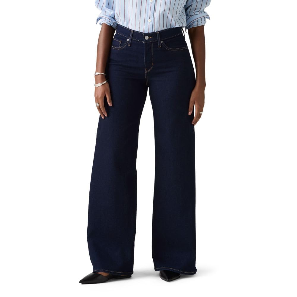 Levi's Women's 318 Shaping Wide-Leg Jeans Jansha Store
