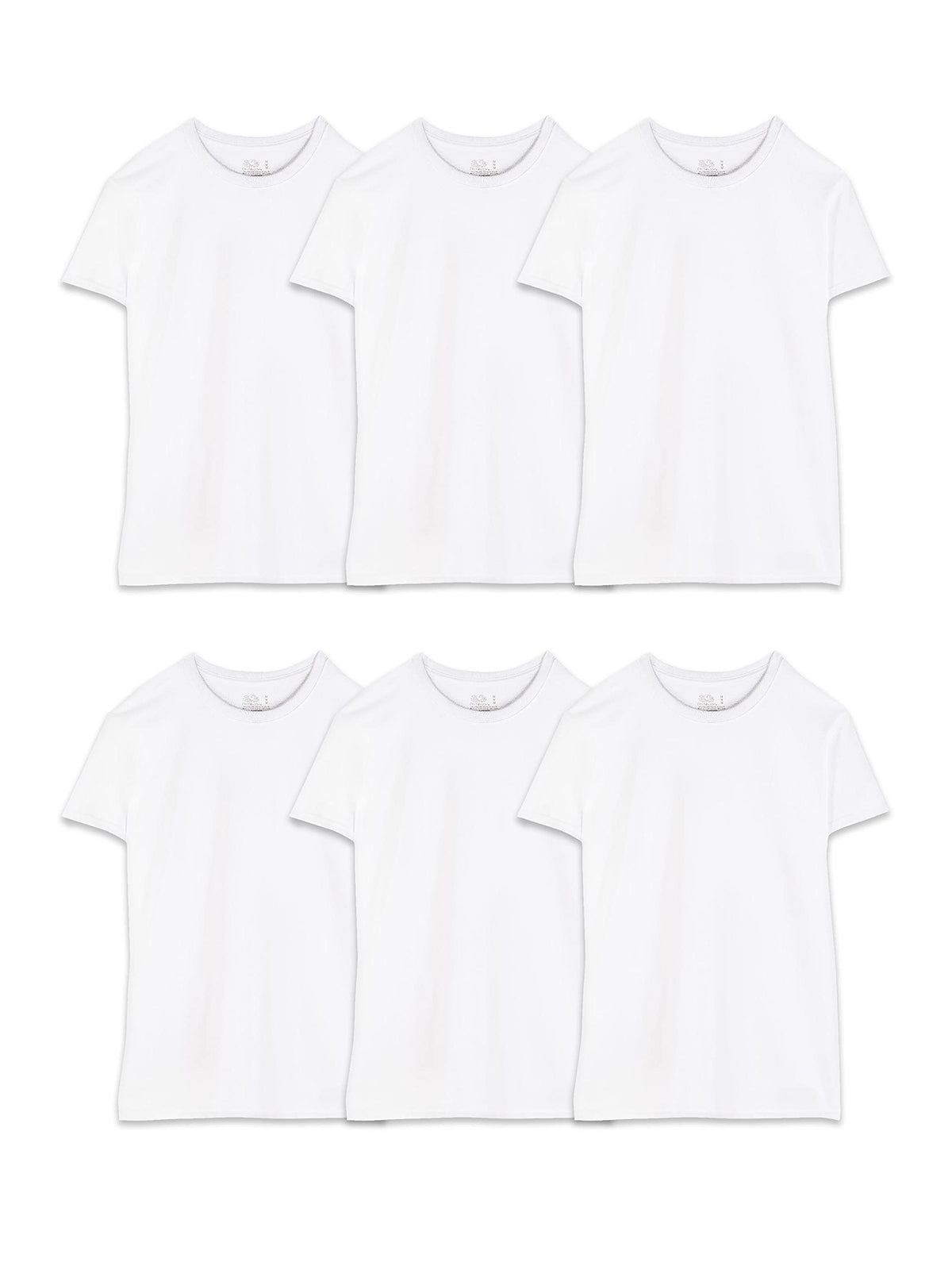 Fruit of The Loom Men's Crew Tee Undershirts, Moisture Wicking & Tag Free, Also Available in Big & Tall Jansha Store
