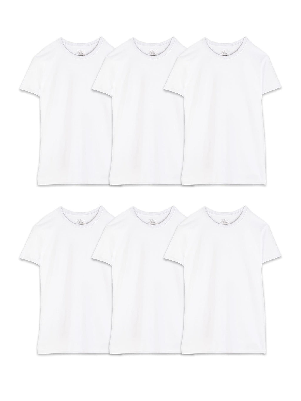 Fruit of The Loom Men's Crew Tee Undershirts, Moisture Wicking & Tag Free, Also Available in Big & Tall Jansha Store