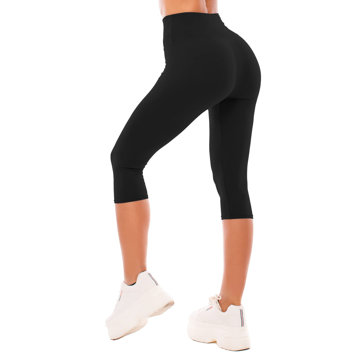 SINOPHANT High Waisted Leggings for Women - Full Length Capri Buttery Soft Yoga Pants for Workout Athletic Jansha Store