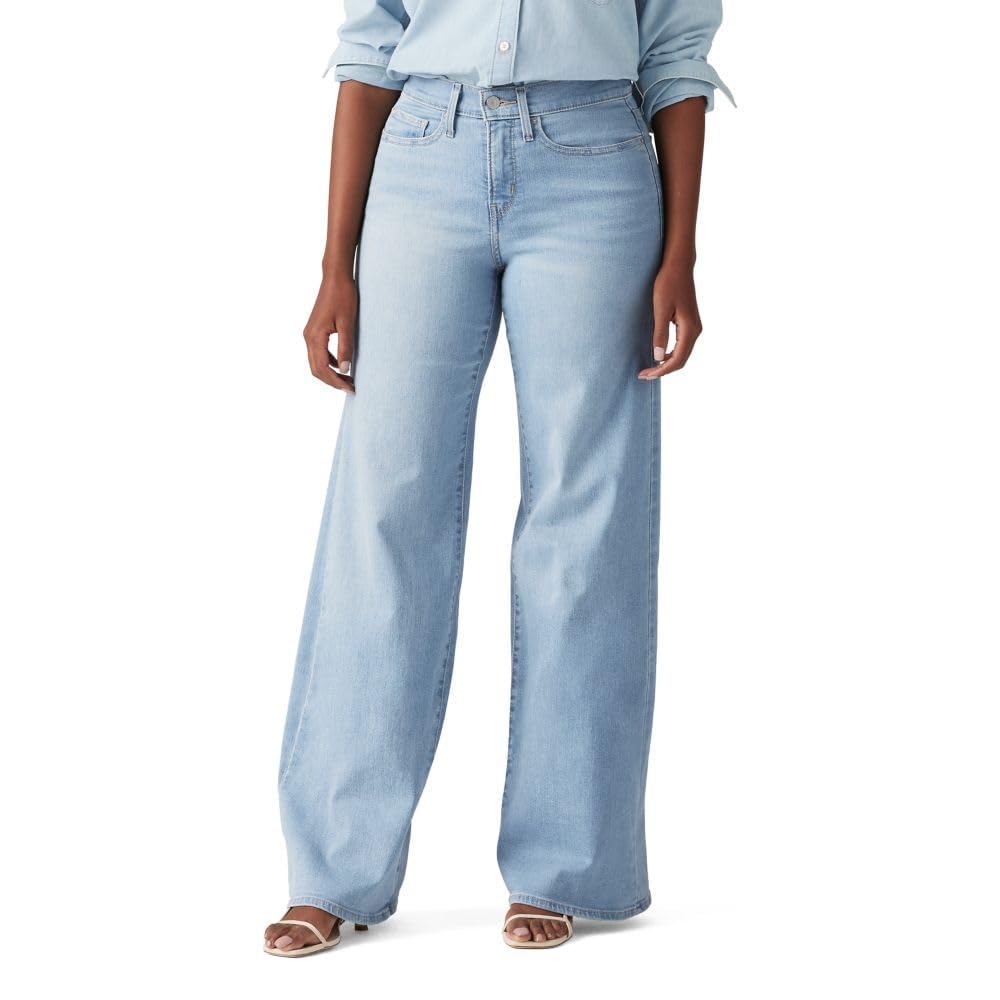 Levi's Women's 318 Shaping Wide-Leg Jeans Jansha Store