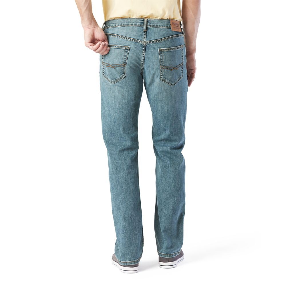 Levi Strauss Signature Gold Men's Relaxed Fit Flex Jeans Jansha Store