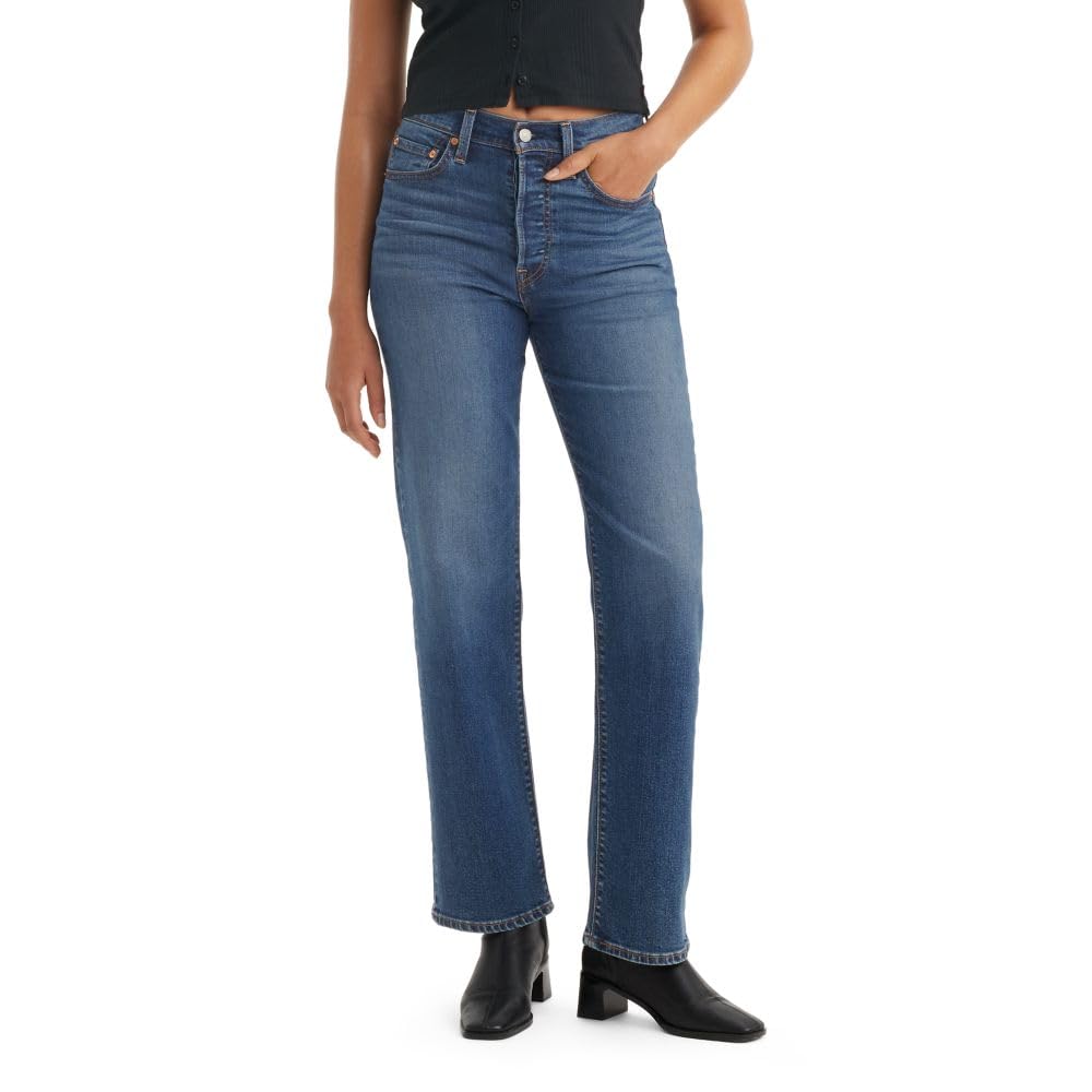 Levi's Women's Ribcage Straight Full Length Jeans Jansha Store