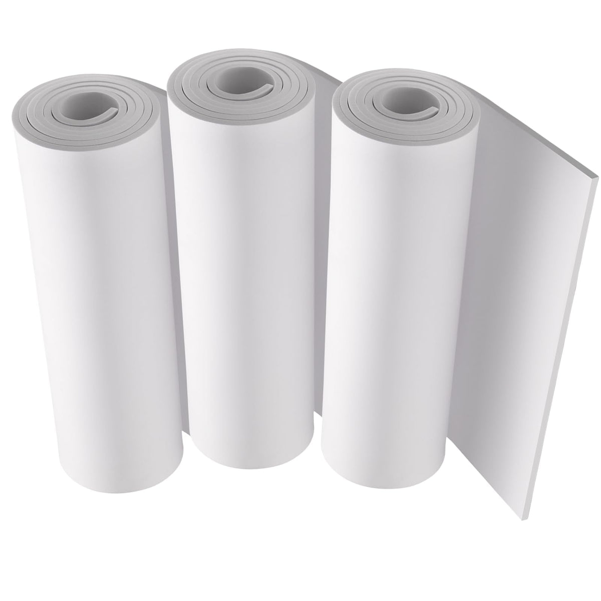 3-Pack 2mm Thick Black Eva Foam Cosplay Sheets roll, 13.5" x 49" Premium eva Craft Foam for Cosplay Costume by MEARCOOH Jansha Store