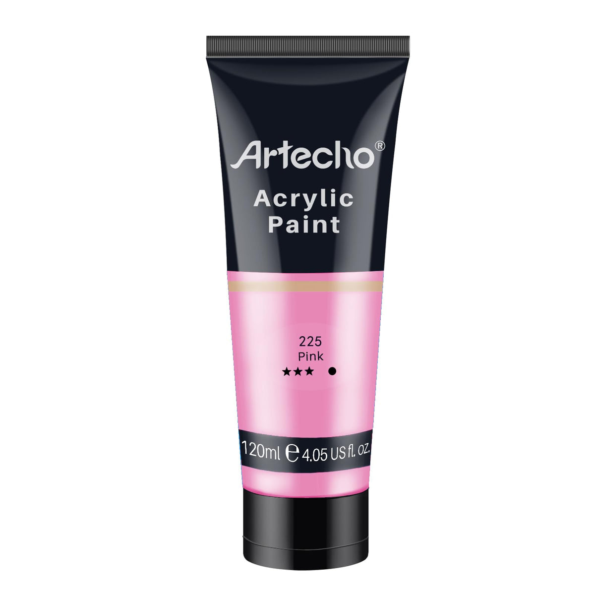 Artecho White Acrylic Paint, Titanium White Paint (120ml / 4.05oz) Tubes, Art Craft Paints for Canvas Painting, Rock, Stone, Wood, Fabric, Art Supplies Jansha Store