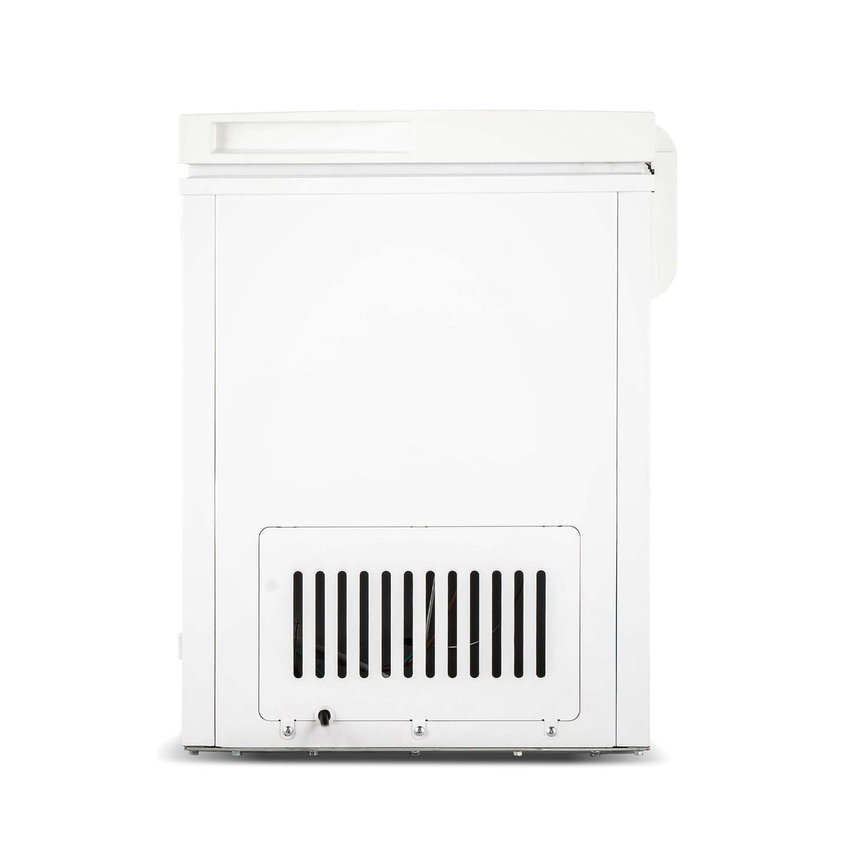 FRIGIDAIRE EFRF5003-BLACK Chest Deep Freezer-Garage-Ready, 5.0 Cu. Ft. Capacity, Black-Adjustable Thermostat-Removable Vinyl Coated Wire Basket-Easy Defrost Drain Jansha Store
