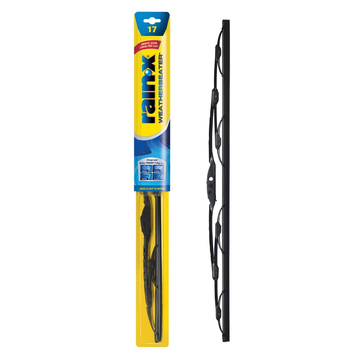 Rain-X 820149 WeatherBeater Wiper Blades, 22" Windshield Wipers (Pack of 2), Automotive Replacement Windshield Wiper Blades That Meet Or Exceed OEM Quality And Durability Jansha Store