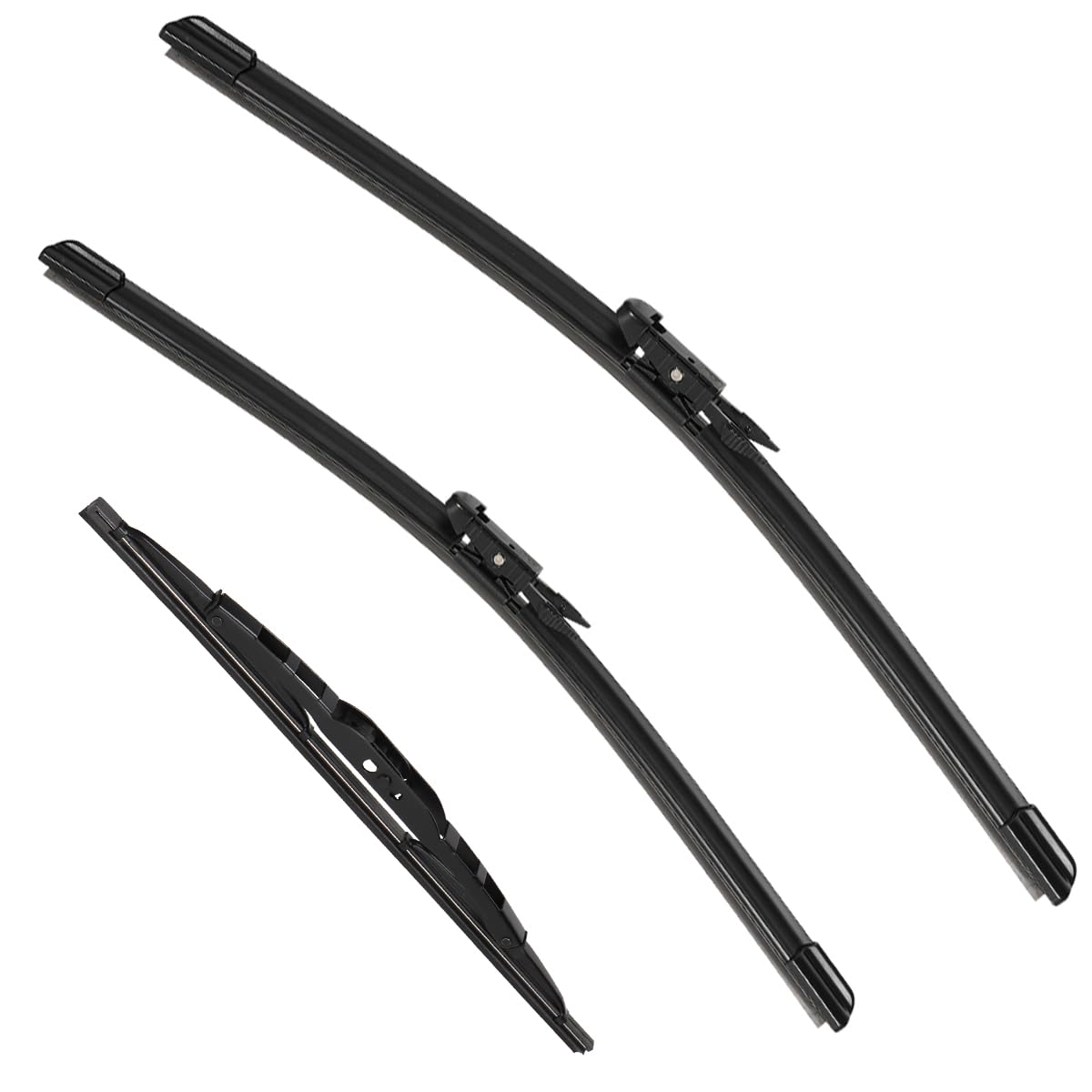 3 Pack Windshield Wiper Blades Compatible with Nissan Rogue 2014-2023 Pathfind 2013-2021 Original Factory Quality Front Rear Wipers Blade Set for My Car - 26" 17" 12" Jansha Store
