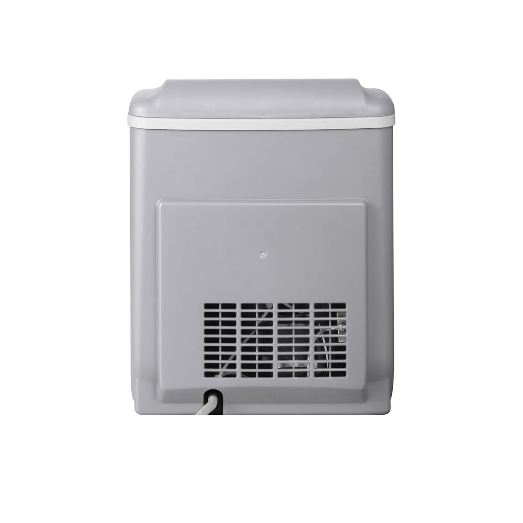 FRIGIDAIRE EFIC189-Silver Compact Ice Maker, 26 lb per Day, Silver Jansha Store