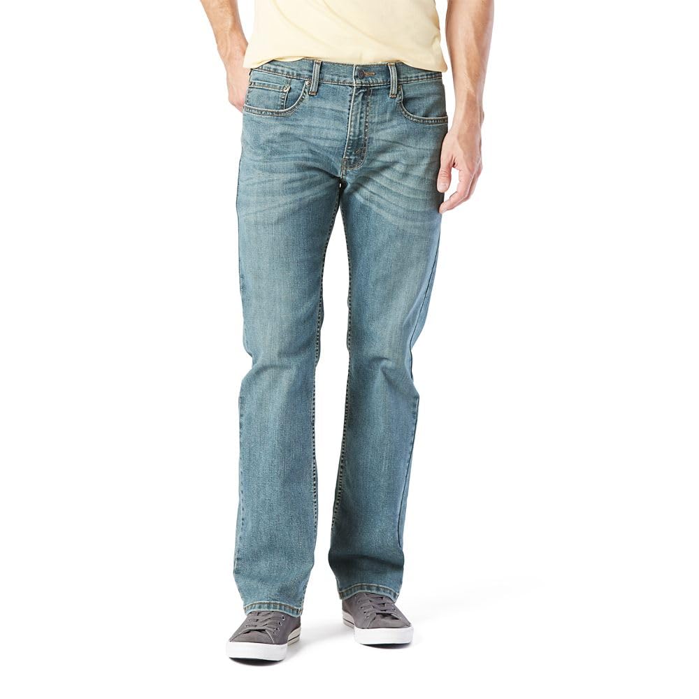 Levi Strauss Signature Gold Men's Relaxed Fit Flex Jeans Jansha Store