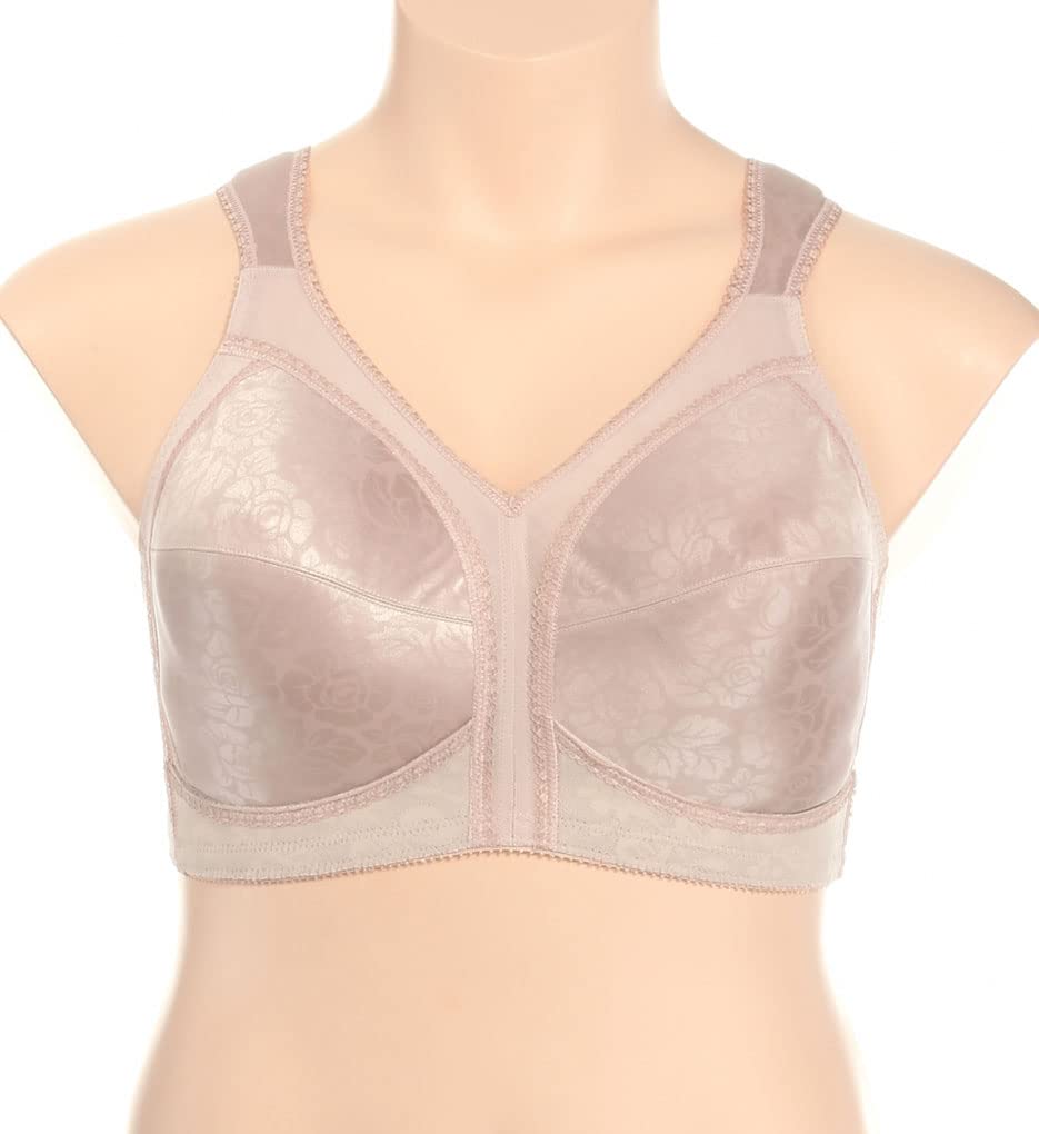 Playtex Women's Wireless Bra, 18 Hour Plus-Size Bras Available, Full Coverage, Smoothing, 4693, Single or 2-Pack Jansha Store