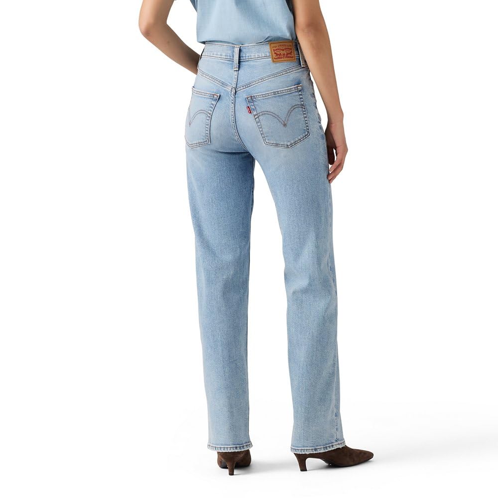 Levi's Women's Ribcage Straight Full Length Jeans Jansha Store
