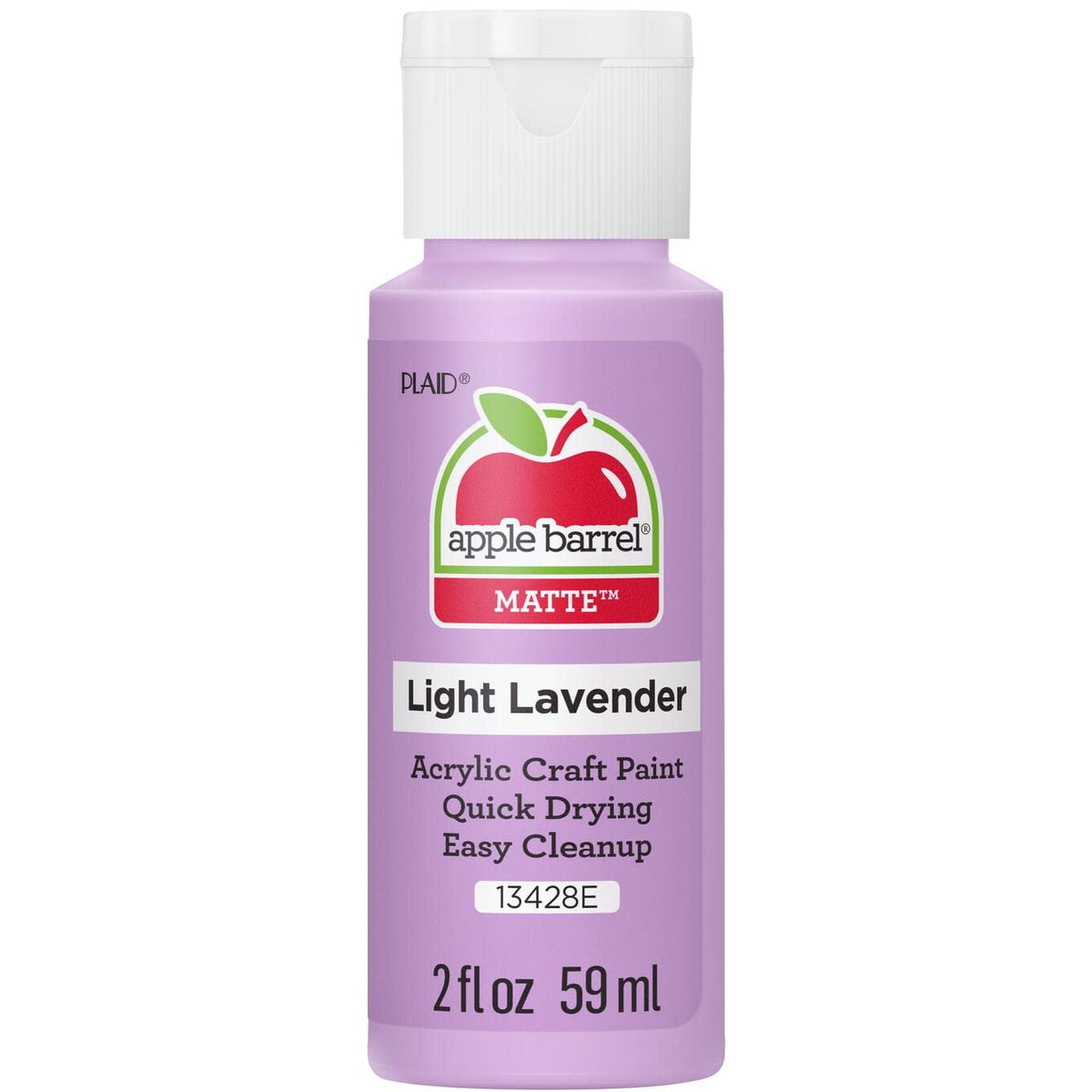 Apple Barrel Acrylic Paint in Assorted Colors (2 Ounce), 20503 White Jansha Store