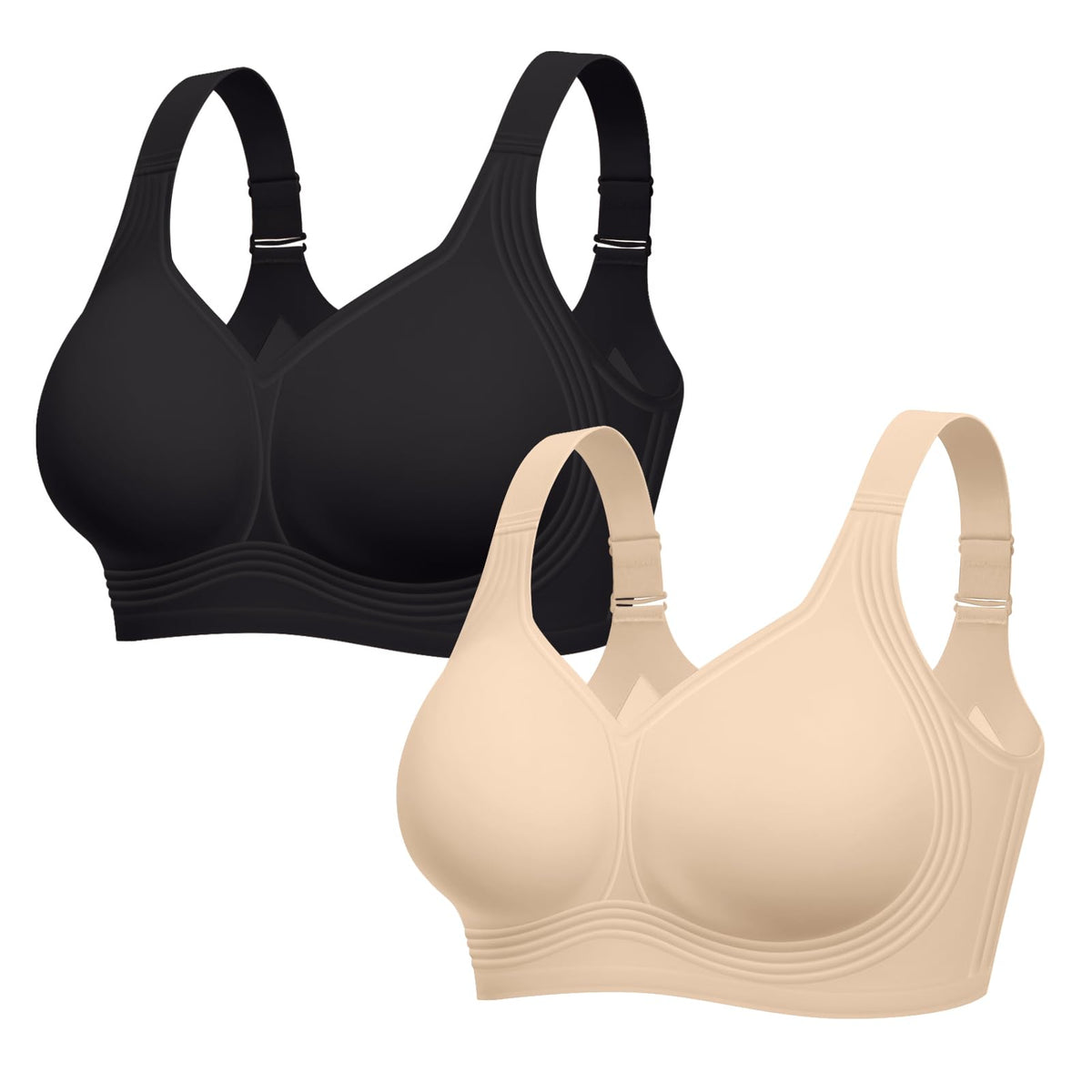 LetsJoli Jelly Bras for Women No Underwire Plus Size Push Up Supportive Jansha Store