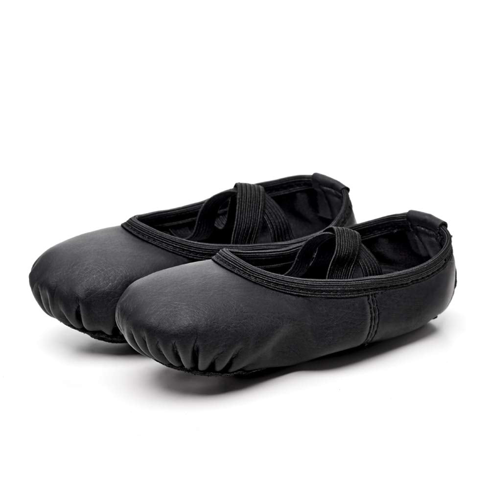 Stelle Ballet Shoes for Girls Toddler Soft Leather Split Sole Jansha Store
