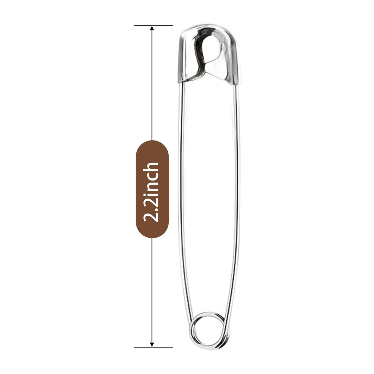 XKDOUS 3 Inch Large Safety Pins 100 pcs Silver Pins Bulk Jansha Store