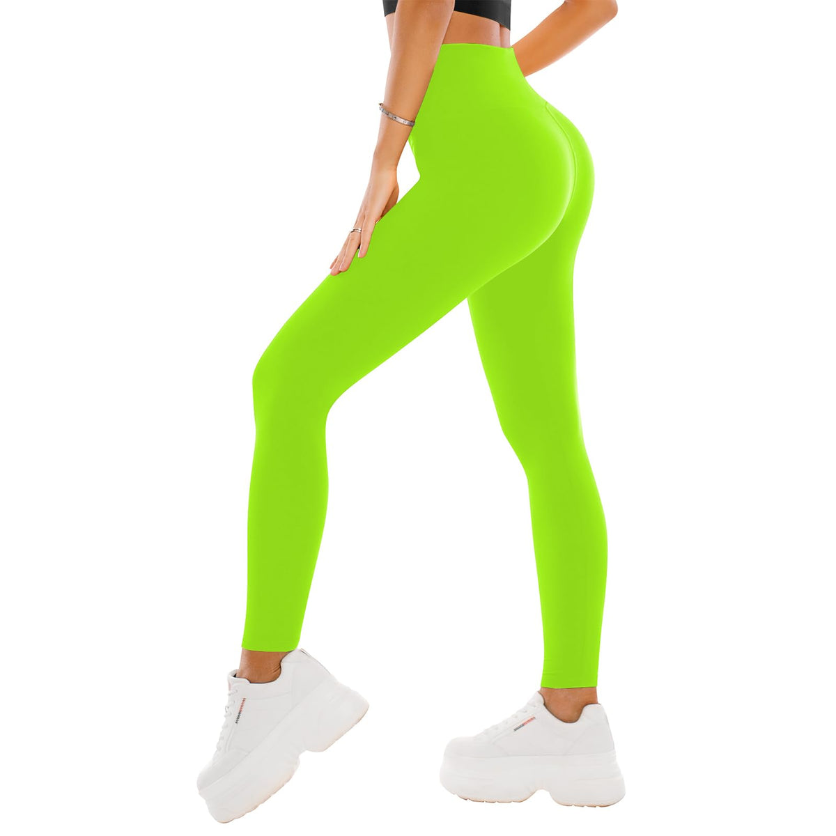 SINOPHANT High Waisted Leggings for Women - Full Length Capri Buttery Soft Yoga Pants for Workout Athletic Jansha Store