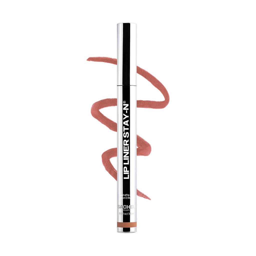 Sacheu Lip Liner STAY-N Peel Off Lip Stain, Longwear, p-INKED Jansha Store