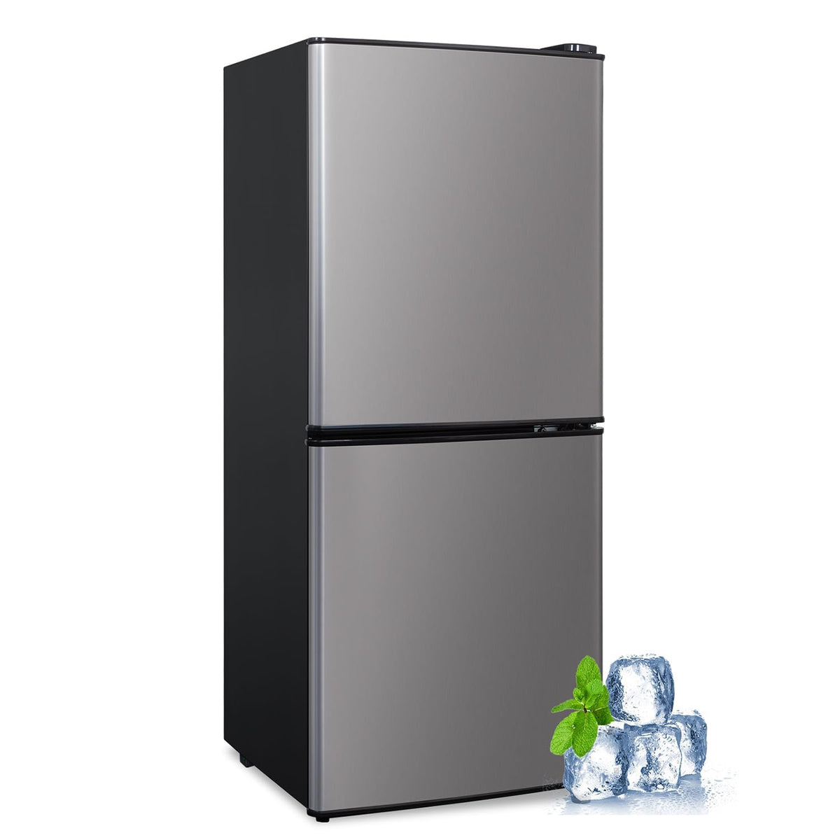 Cucina Magica Mini Fridge with Freezer, 3.8 Cu.Ft Small Fridge, Dorm Fridge Jansha Store