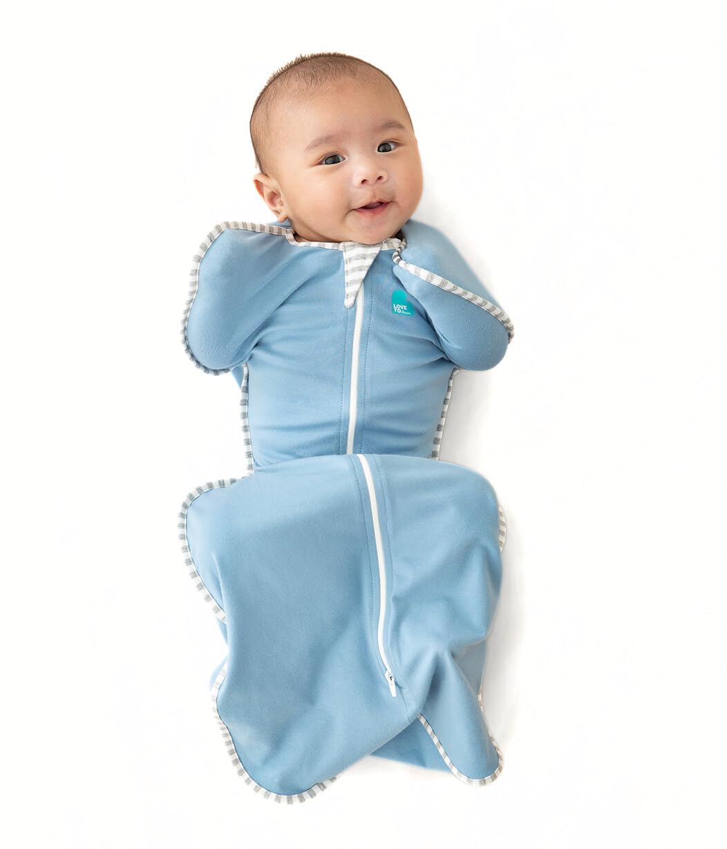 Love to Dream Swaddle Up Bamboo Baby Sleep Sack | 1.0 TOG, 13-19lbs, Blue Jansha Store