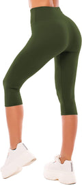 SINOPHANT High Waisted Leggings for Women - Full Length Capri Buttery Soft Yoga Pants for Workout Athletic Jansha Store