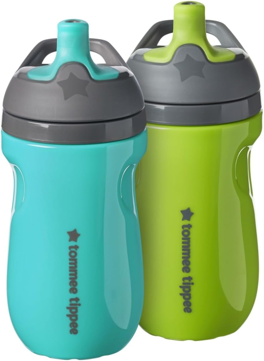 Tommee Tippee Toddler Sippy Cup, Sporty Spout, 1-3 Years, Insulated Jansha Store