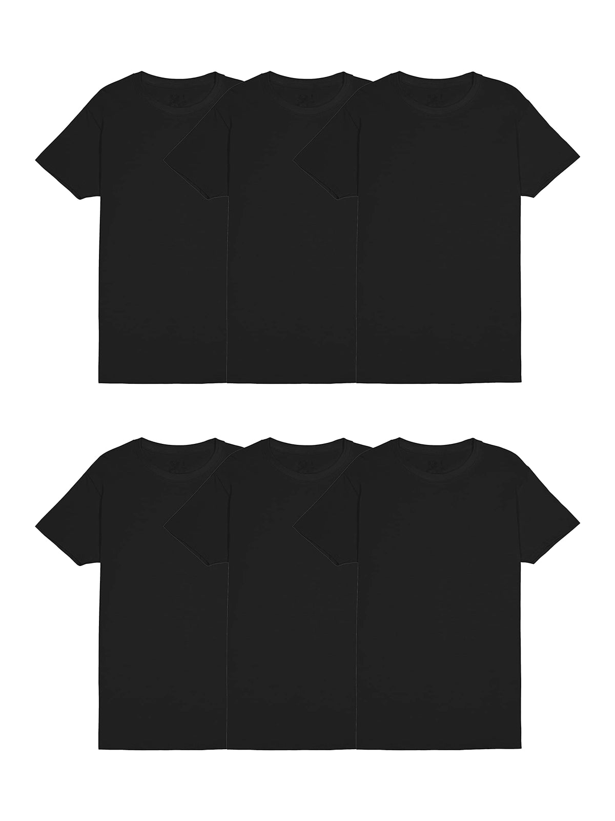 Fruit of The Loom Men's Crew Tee Undershirts, Moisture Wicking & Tag Free, Also Available in Big & Tall Jansha Store