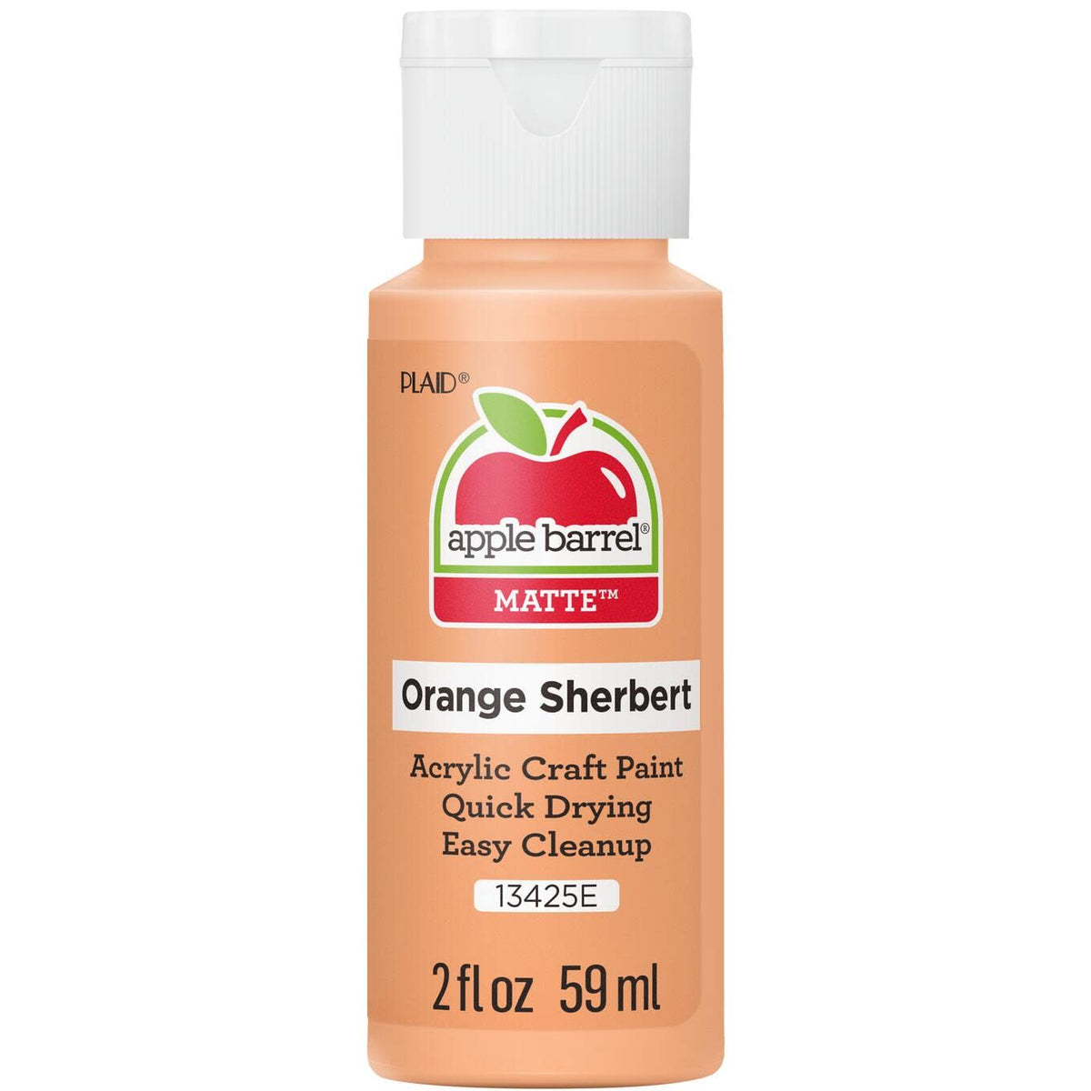 Apple Barrel Acrylic Paint in Assorted Colors (2 Ounce), 20503 White Jansha Store
