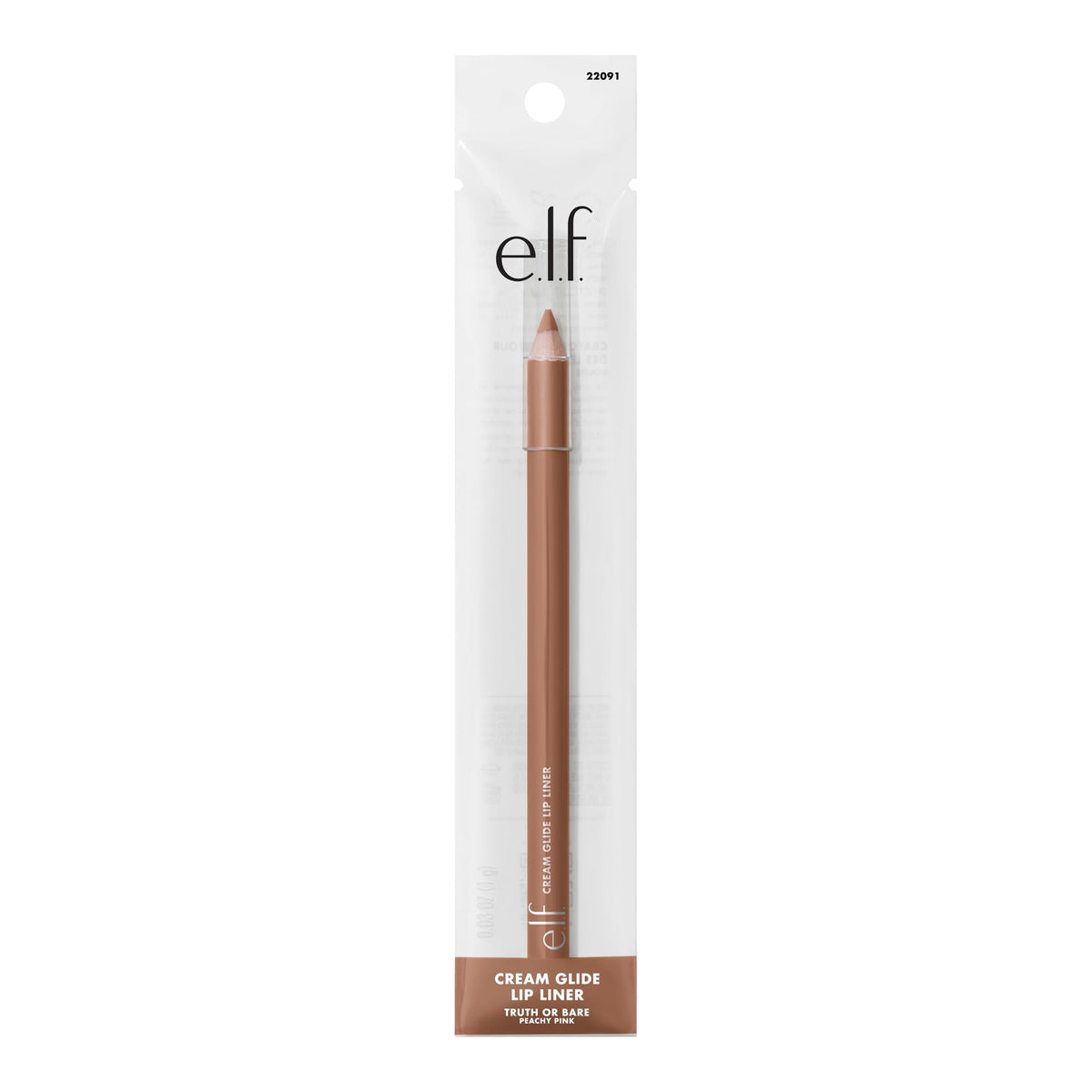 e.l.f. Cream Glide Lip Liner, Highly-Pigmented Pencil For Shaping & Sculpting Lips, Semi-Matte Finish, Vegan & Cruelty-Free Jansha Store
