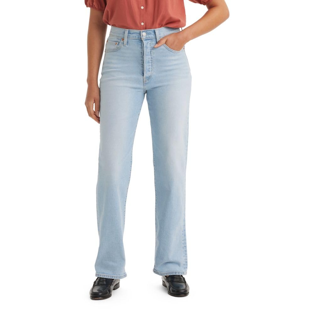 Levi's Women's Ribcage Straight Full Length Jeans Jansha Store