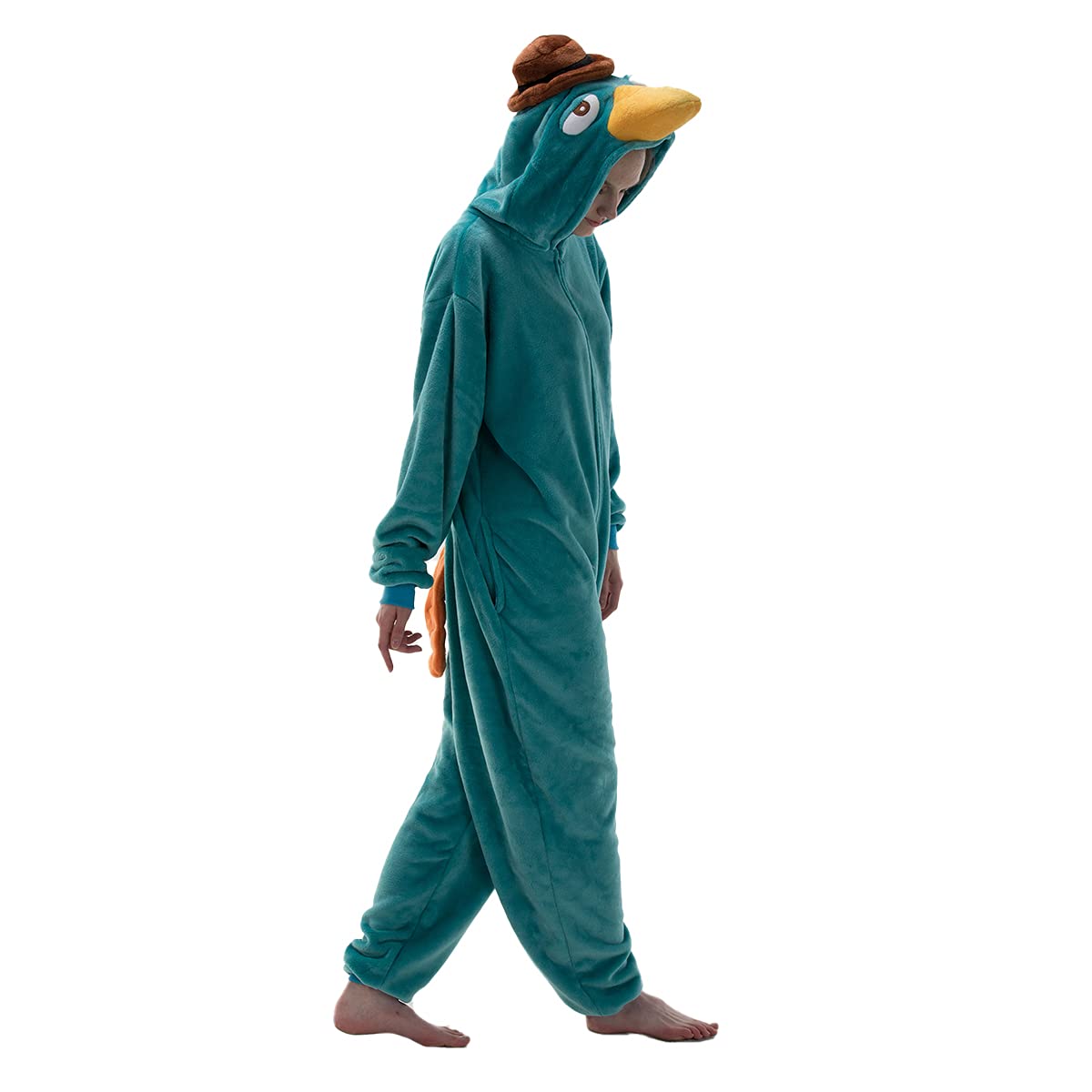 COSUSKET Snug Fit Unisex Adult Onesie Pajamas, Flannel Cosplay Animal One Piece Halloween Costume Sleepwear Homewear Jansha Store