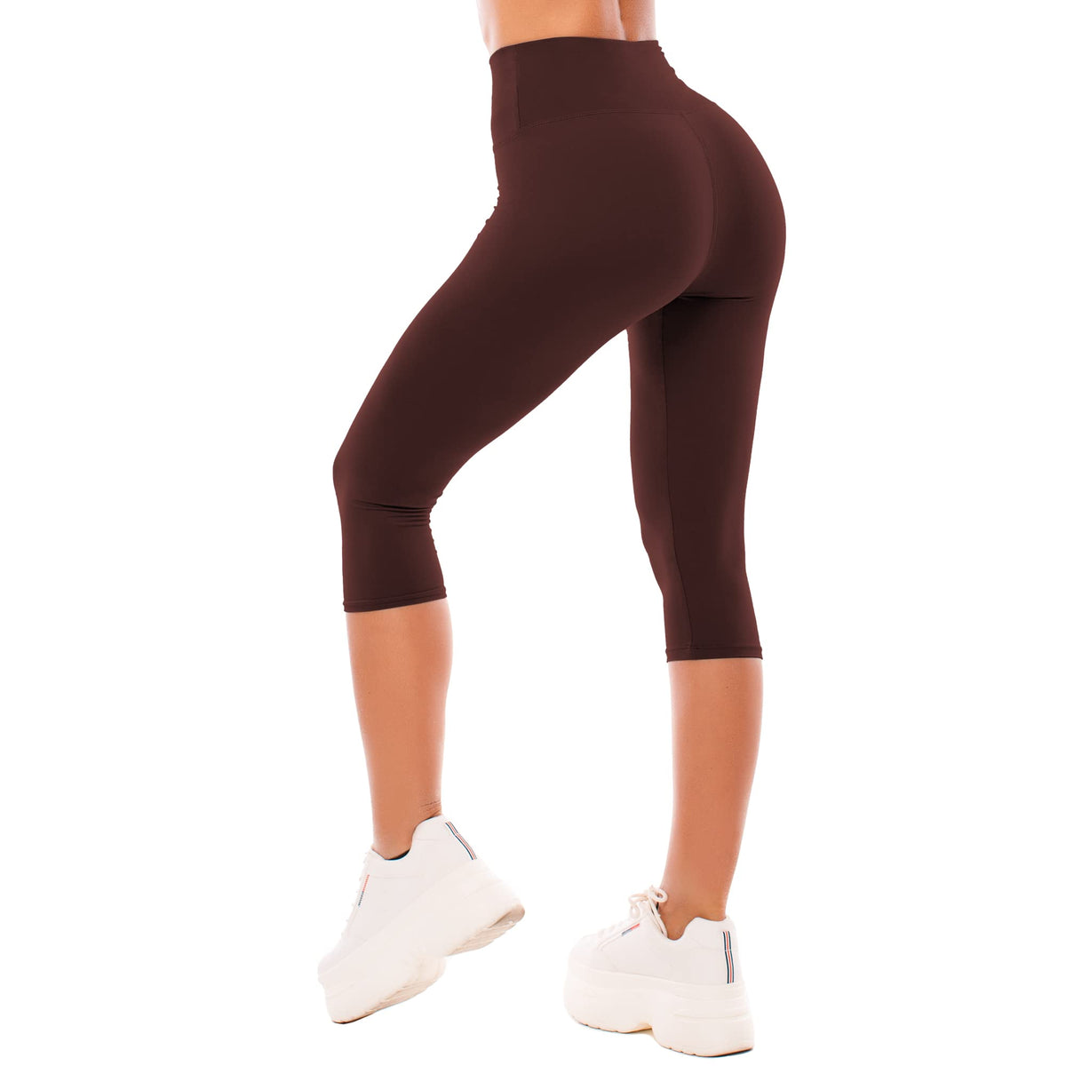 SINOPHANT High Waisted Leggings for Women - Full Length Capri Buttery Soft Yoga Pants for Workout Athletic Jansha Store