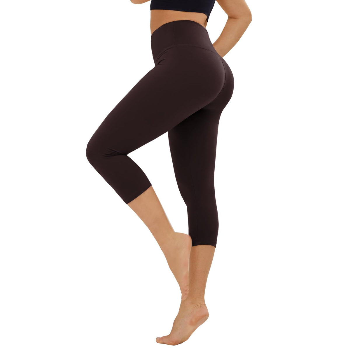 TNNZEET High Waisted Leggings for Women - No See Through Tummy Control Cycling Workout Yoga Pants with Pockets Reg & Plus Jansha Store