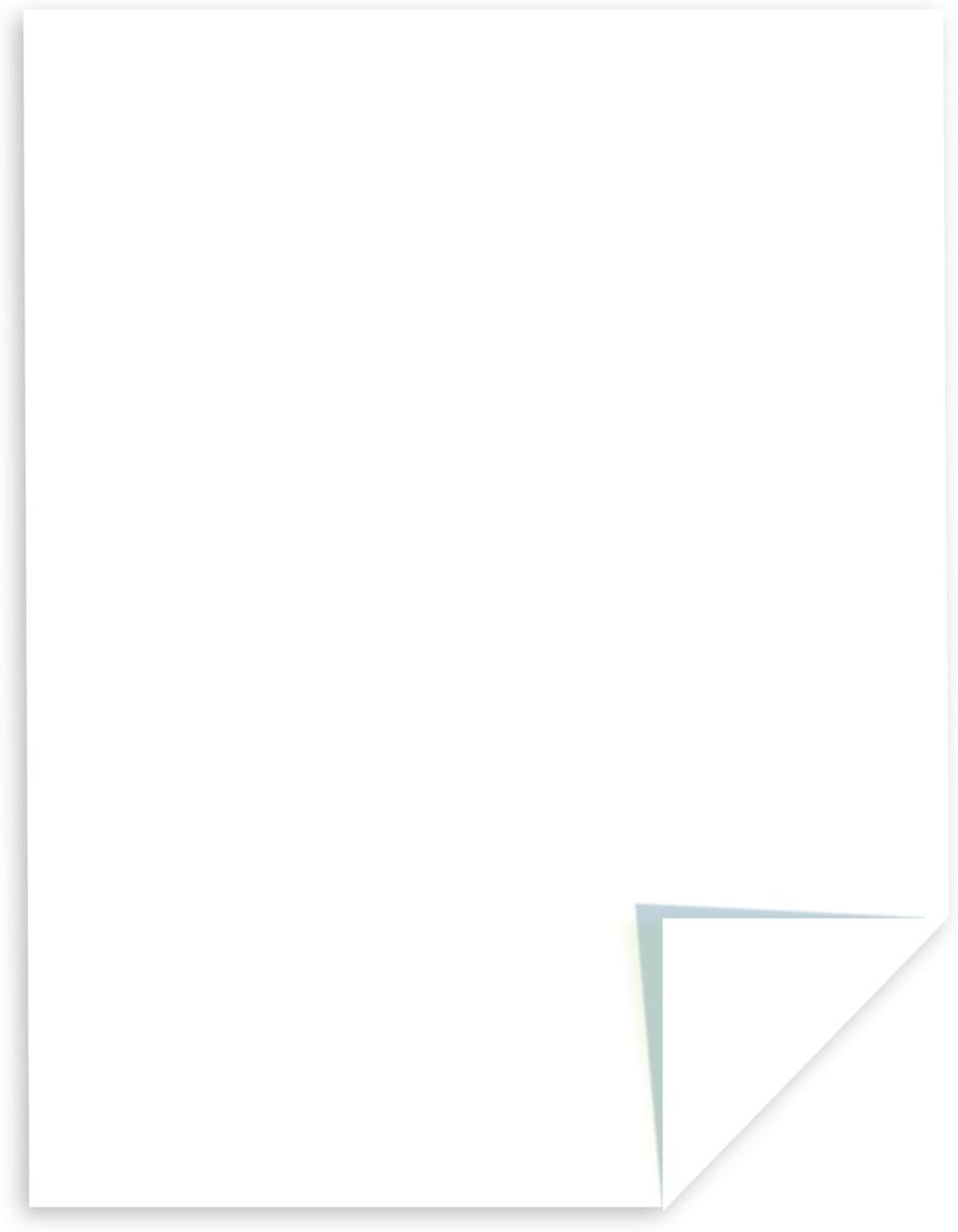 Astrobrights/Neenah Bright White Cardstock, 8.5" x 11", 65 lb, 75 Sheets Jansha Store